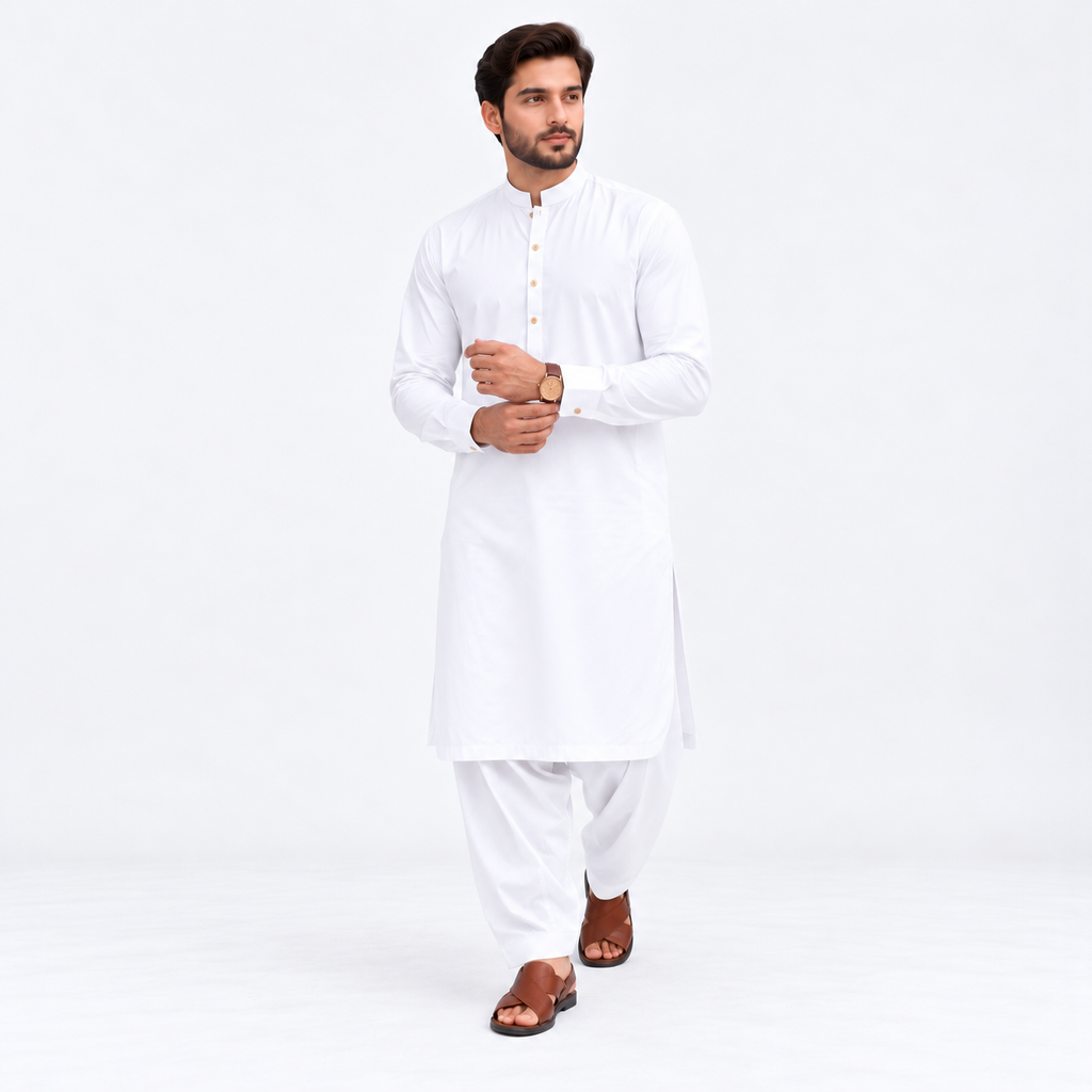 KHATTAB-ARABIC SOFT COTTON - OFF WHITE