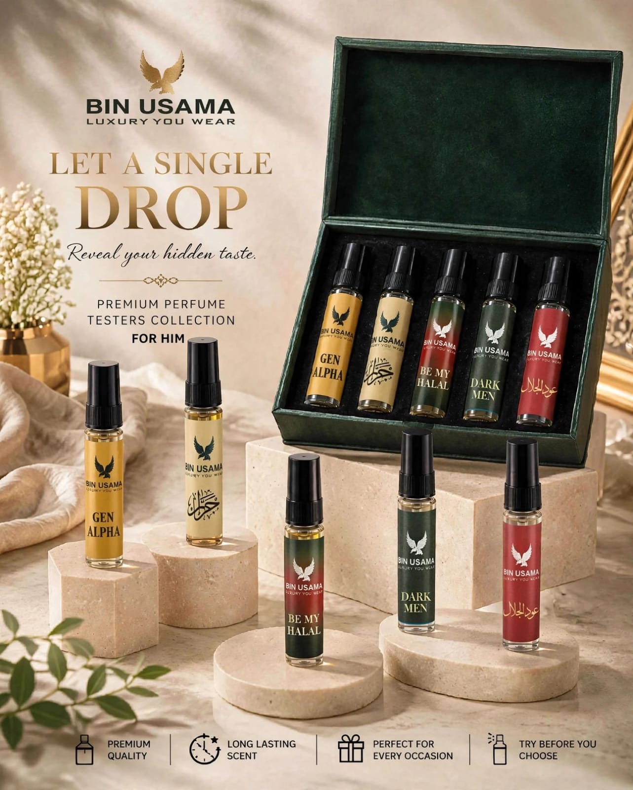 TESTER BOX - FOR HIM
