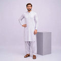 KHATTAB-ARABIC SOFT COTTON - LAVANDER WHITE