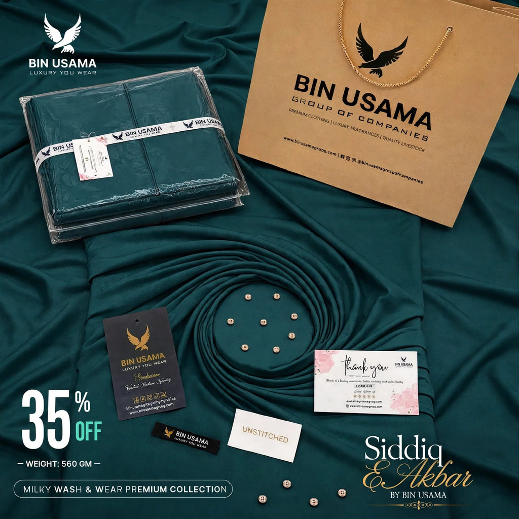 SIDDIQ E AKBAR -SUMMER MILKY WASH 'N WEAR