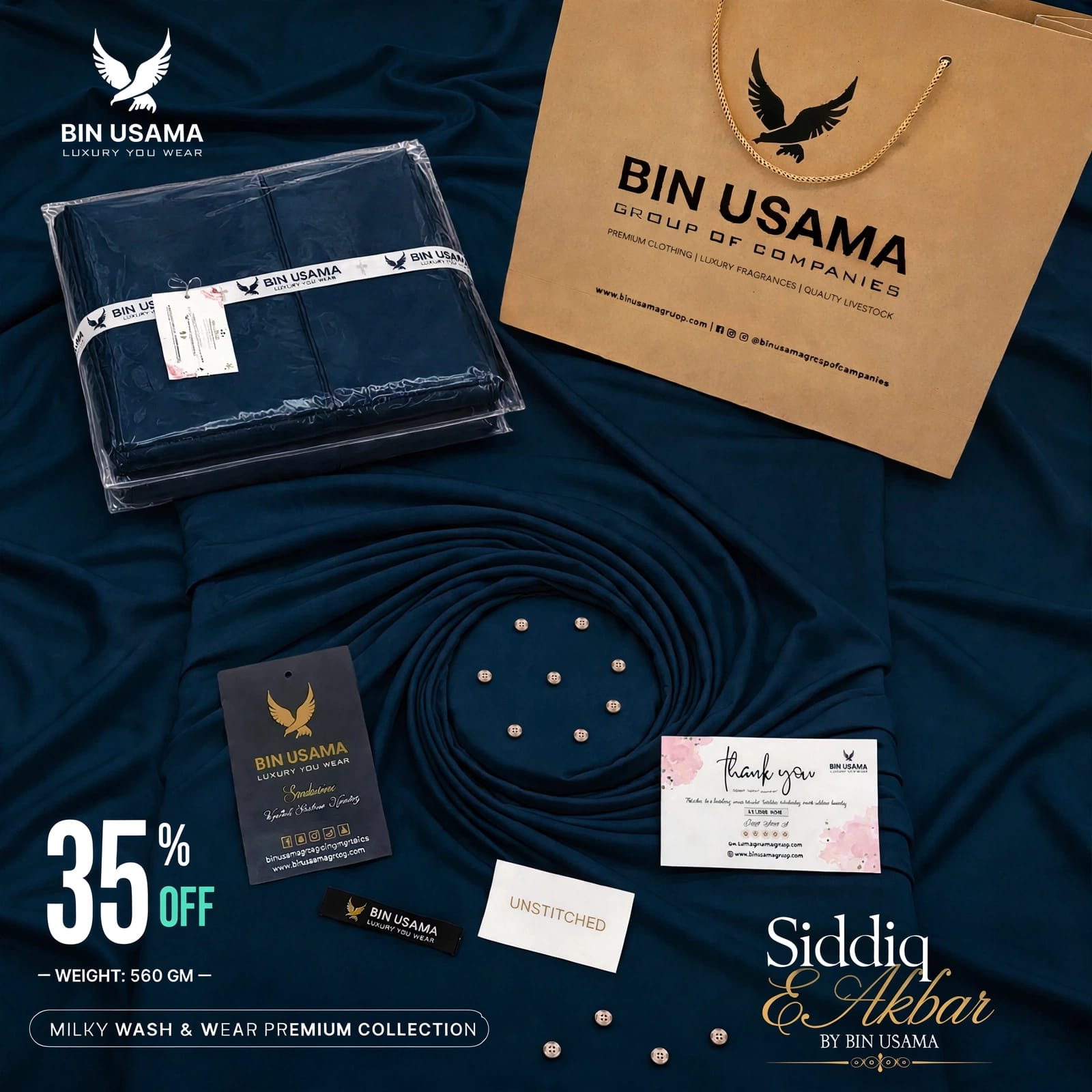 SIDDIQ E AKBAR-SUMMER MILKY WASH 'N WEAR