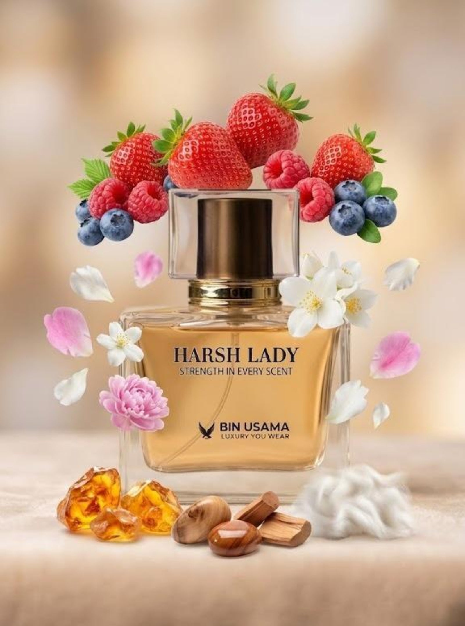 HARSH LADY Eau De Parfum 50ml for WOMEN  | BIN USAMA GROUP