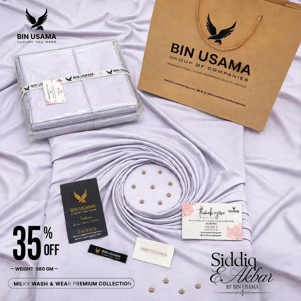 SIDDIQ E AKBAR-SUMMER MILKY WASH 'N WEAR
