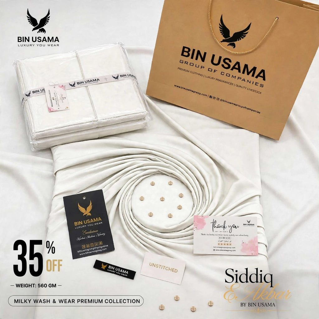 SIDDIQ E AKBAR-SUMMER MILKY WASH 'N WEAR