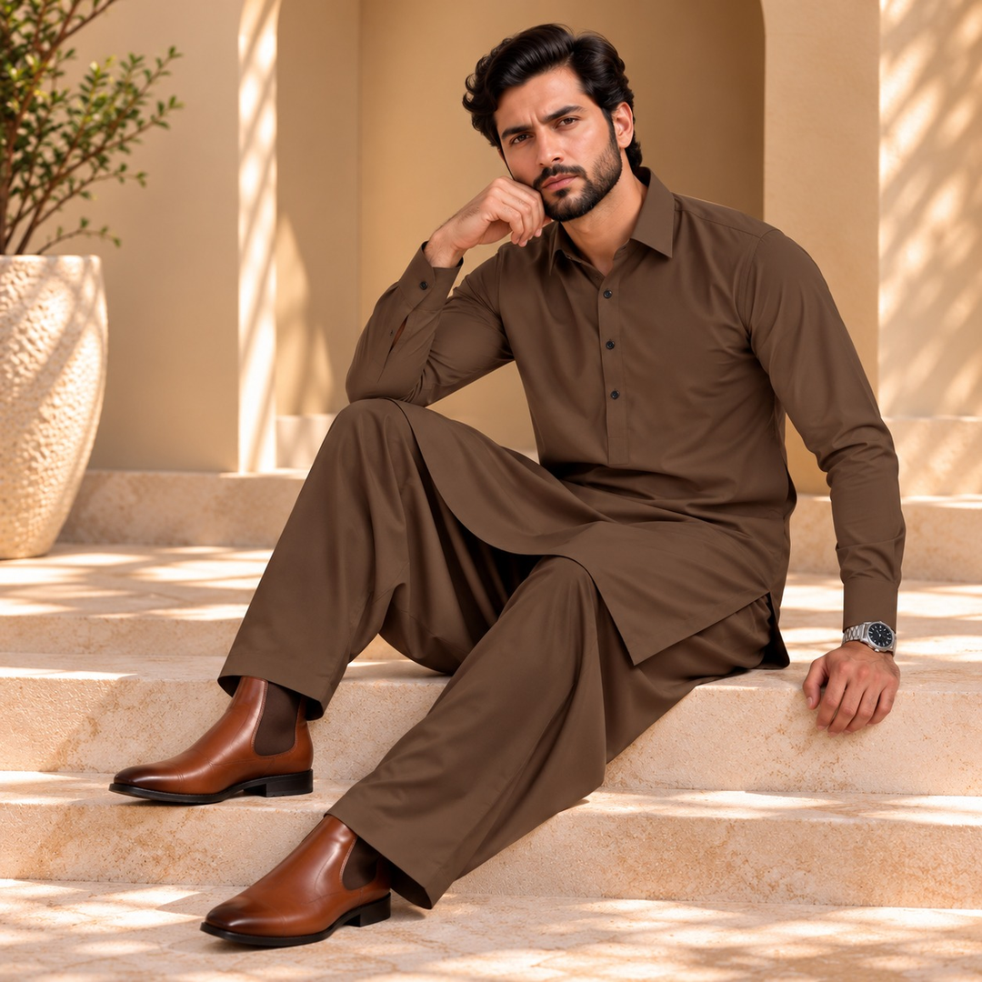 SIDDIQ E AKBAR-4 SAEASON MILKY WASH 'N WEAR- BROWN